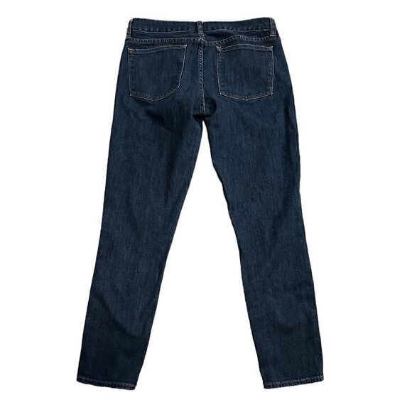 J. Crew Toothpick Mid Rise Dark Wash Skinny Ankle Jeans Size 6/28 - Picture 2 of 6